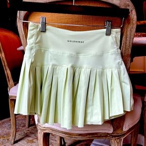 GOLDHINGE Pleated Tennis Skirt